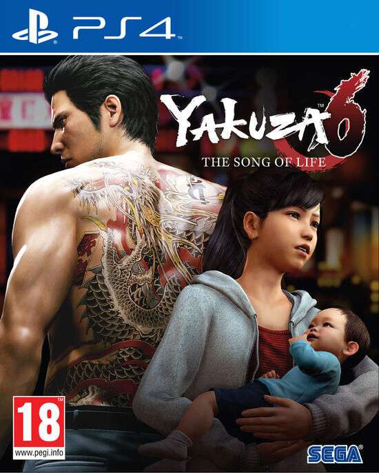 Sélection de jeux PS4 en promotion - Ex : Yakuza 6 - The Song Of Life Essence of Art Edition (Retrait magasin uniquement)