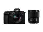 Pack appareil photo hybride Panasonic Lumix S5 Mark II + 2 objectifs (S 20-60mm f/3.5-5.6 + S 50mm f/1.8)