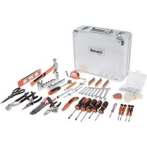 Valise Manupro aluminium avec 725 outils et accessoires