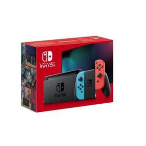 Console Nintendo Switch avec Joy-con Rouge Néon & Bleu Néon (via 30€ sur la carte)