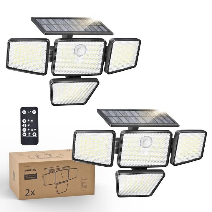 Lampe Solaire de Sécurité Extérieur Philips (Vendeur Tiers)