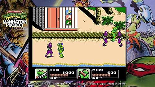 Teenage Mutant Ninja Turtles: The Cowabunga Collection sur PS5