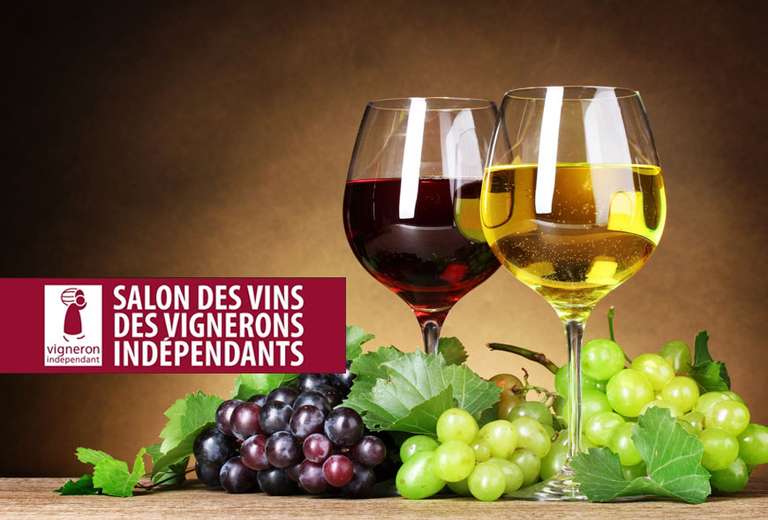 Invitations gratuites pour 12 Salons des Vins des Vignerons Indépendants (via réservation) – Différentes villes