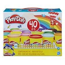 Lot de 40 pots de pâte à modeler Play-Doh