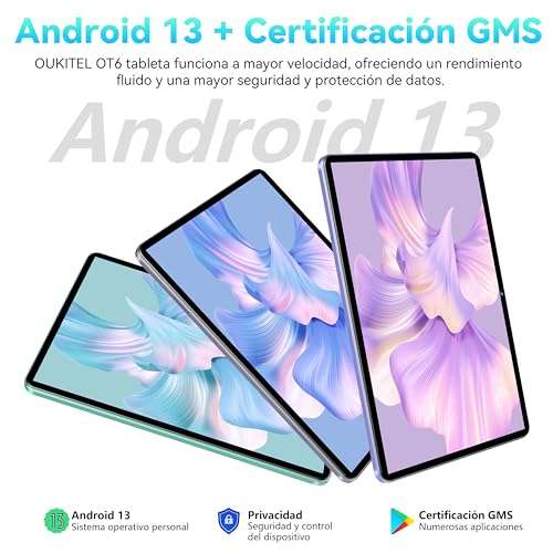 Tablette 10.1" Oukitel OT6 - 64Go, 16Go de Ram, Android 13, WiFi 6 (Vendeur Tiers)