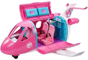 Jouet Barbie L'Avion de Rêve - avec accessoires et mobilier
