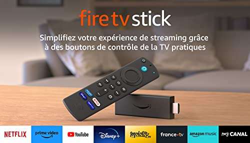 Sélection de lecteurs multimédia Fire TV Stick en promotion - Ex : Fire TV Stick