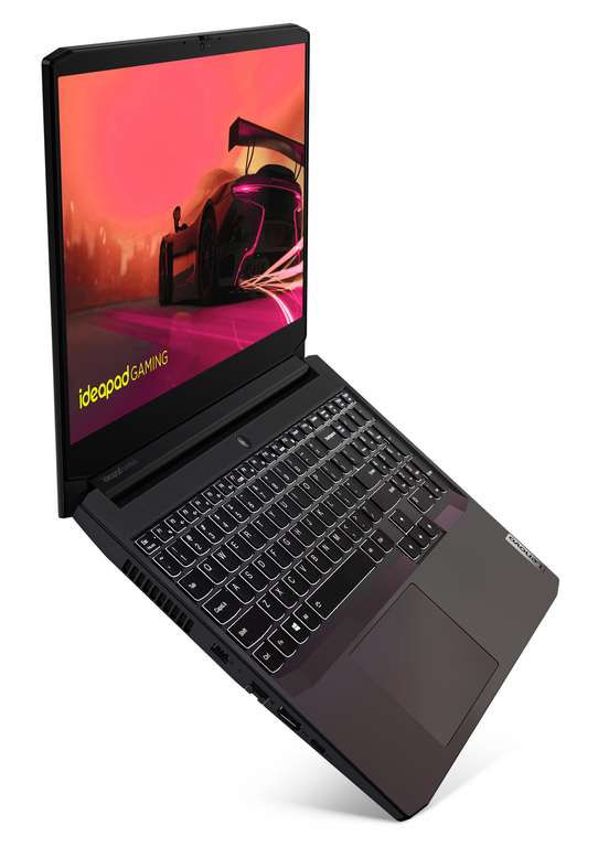 PC Portable 15,6" Lenovo IdeaPad Gaming 3 15ACH6 - FHD 120 Hz, Ryzen 5 5600H, RAM 16 Go, SSD 512 Go, RTX 3050 4 Go, Sans OS