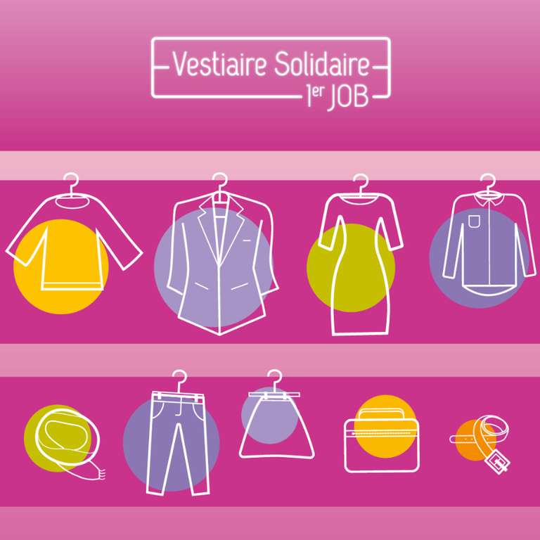[Étudiants] Distribution de vêtements et d’accessoires adaptés à un premier job + Ateliers CV gratuits - Paris (75)