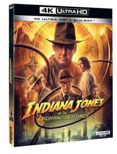 Blu-ray 4k Indiana jones et le cadran de la destinée