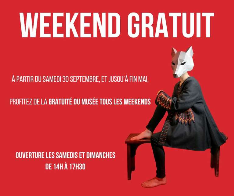 Entrée gratuite les samedis & dimanches jusqu'au 26 mai 2024 au Musée Départemental Breton - Quimper (29)