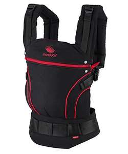 Porte-bébé ergonomique & physiologique Manduca First - 3 positions de portage (3.5-20kg), BlackLine RadicalRed (Vendeur tiers)