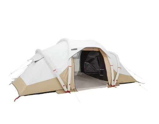 Tente gonflable de camping Air Seconds 4.2 F&B, 4 Personnes, 2 Chambres