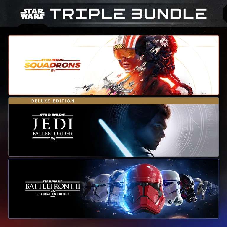 Triple Pack EA Star Wars sur Xbox One/ Series X|S (Dématérialisé)