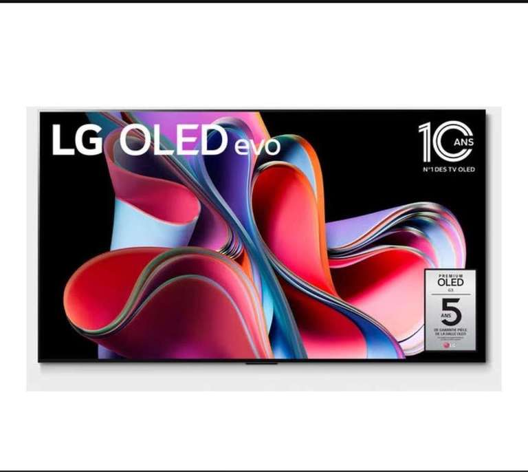 TV OLED 65" LG OLED65G3 (2023) - 4K UHD, 100Hz, HDR