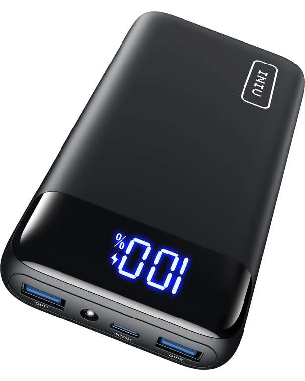 Batterie externe INIU 20000mAh 22,5W (via coupon - vendeur tiers)