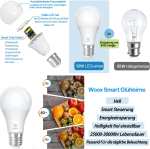 Lot de 4 Ampoules Connectées Woox - Alexa, 10W Wifi Led, Smart Bulb E27 (Via coupon - Vendeur tiers)