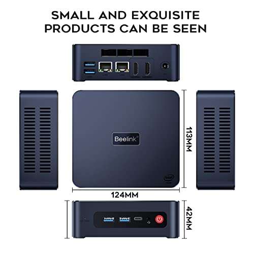 Mini PC Beelink U59 Pro - N5105, 16 Go de Ram, 500 Go SSD (vendeur tiers)