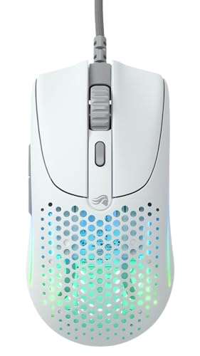 Souris filaire Glorious Model O 2 Filaire, 59 g, 26 000 DPI, 6 Boutons programmables, Blanc