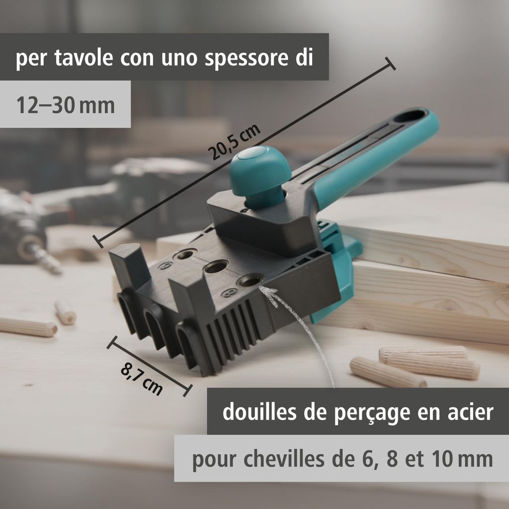 Guide de Perçage Bois Wolfcraft