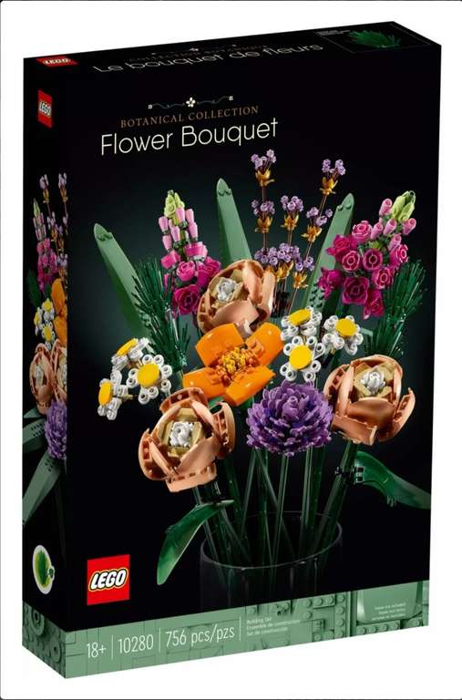 Jeu de construction Lego Icons 10280 - Bouquet de Fleurs