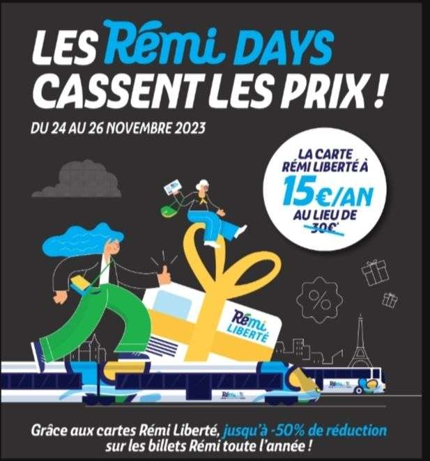 Carte avantage SNCF Rémi Liberté (Centre-Val De Loire)