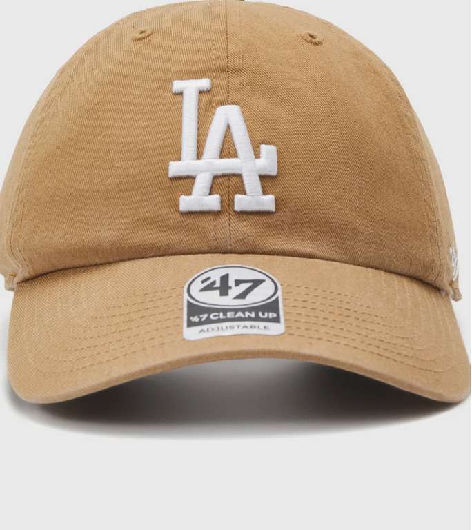 Casquette MLB Los Angeles Dodgers 47' - 100% Coton - Camel (taille unique ajustable)