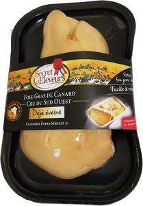 Foie gras de canard cru du Sud Ouest Secret d'Eleveurs - 500g