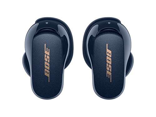 Ecouteurs à réduction de bruit active Bose QuietComfort Earbuds II - bleu nuit