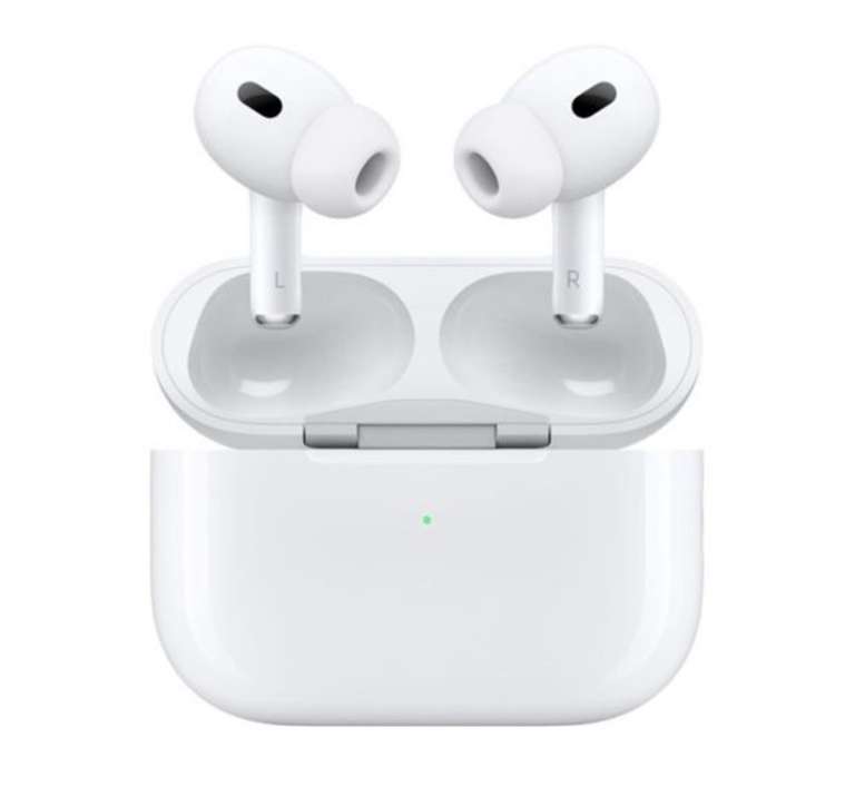 Ecouteurs sans-fil Apple AirPods Pro (2ème génération) - avec boîtier de charge MagSafe MQD83 (+16.80 € offerts en Rakuten Points)