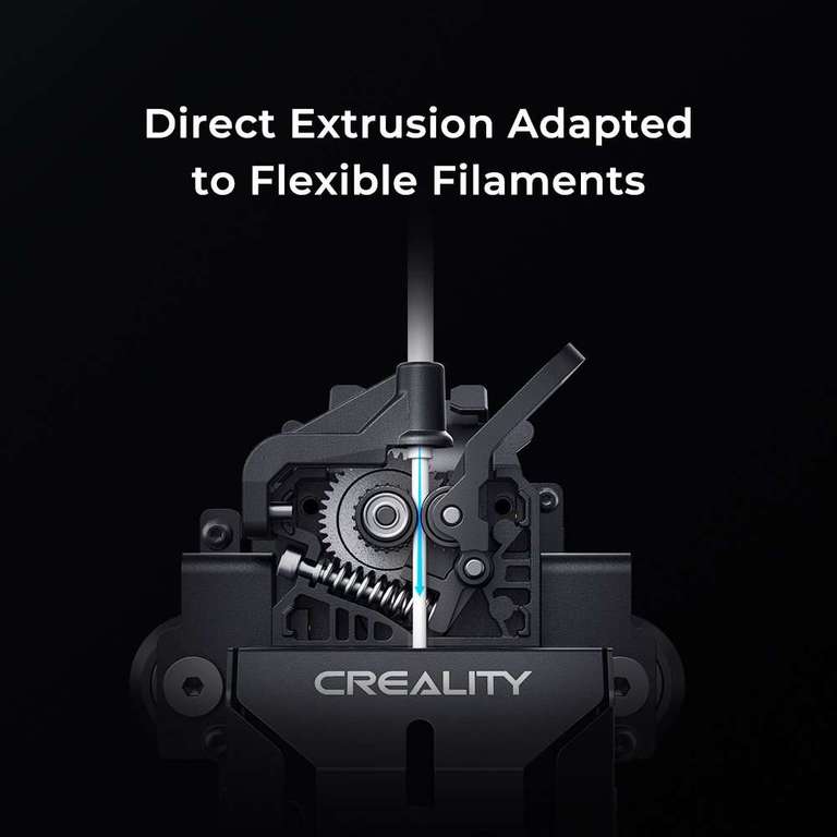 Imprimante 3D Creality Ender-5 S1 (Entrepôt Pologne) - Plateau 220x220x280mm, CR Touch auto leveling, Direct Drive dual gear