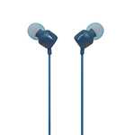 Ecouteurs intra-auriculaires filaires JBL T110 - Bleu