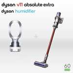 Pack Aspirateur balai sans-fil Dyson V11 Absolute Extra + Ventilateur Humidificateur Dyson AM10
