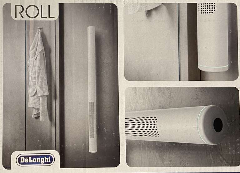 Radiateur sèche-serviettes électrique soufflant De'Longhi Air