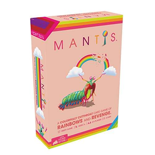 [Prime] Jeu de cartes Mantis - Exploding Kittens pour adultes, adolescents et enfants