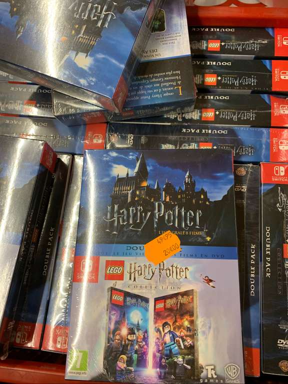 Double pack Harry Potter : Coffret DVD 8 films + 2 jeux Switch - Vaulx en Velin (69)