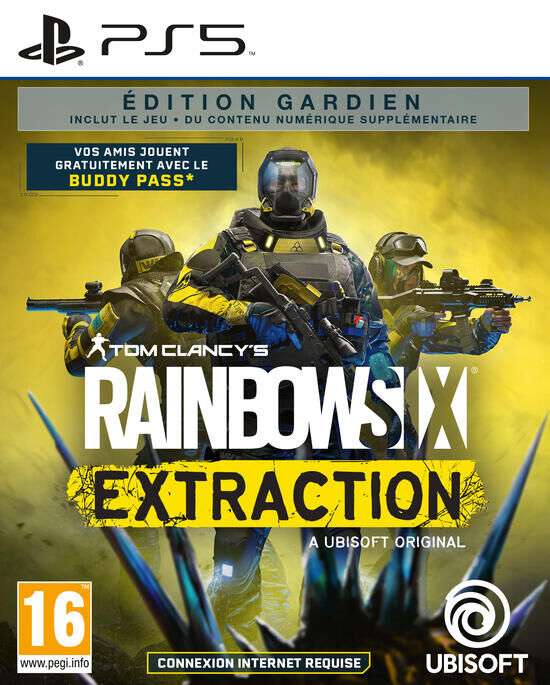 Sélection de jeux en promotion - Ex : Tom Clancy's Rainbow Six : Extraction - Edition Gardien sur PS5 & Xbox One / Series X