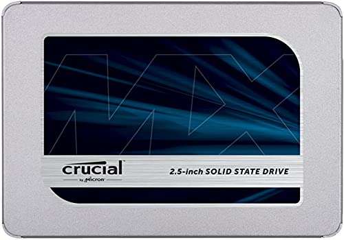 SSD Interne 2.5" Crucial MX500 (CT1000MX500SSD1) - 1 To