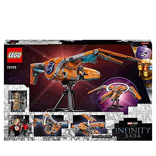 [Prime] Jeu de construction Lego 76193 Marvel - Le Vaisseau des Gardiens de la Galaxie