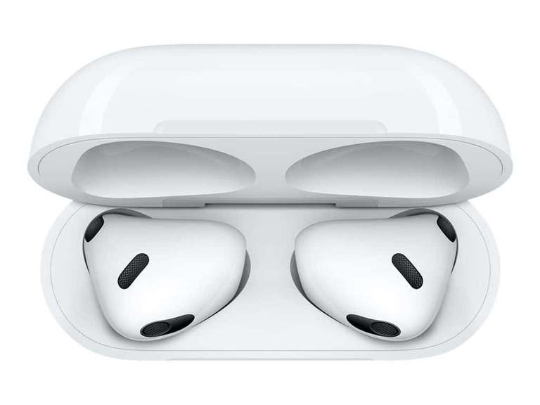 Ecouteurs sans fil Apple AirPods 3 (2021) avec Boîtier de charge MagSafe (+ 8€ en Rakuten Points)