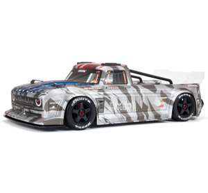 Voiture RC Arrma Infraction 6S BLX 1/7 All-Road Truck RTR - coloris silver