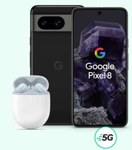 [Clients Red/SFR Mobile] Smartphone 6.2" Google Pixel 8 128Go + Pixel Buds A (via 80€ remboursés sur facture + 100€ de bonus reprise)