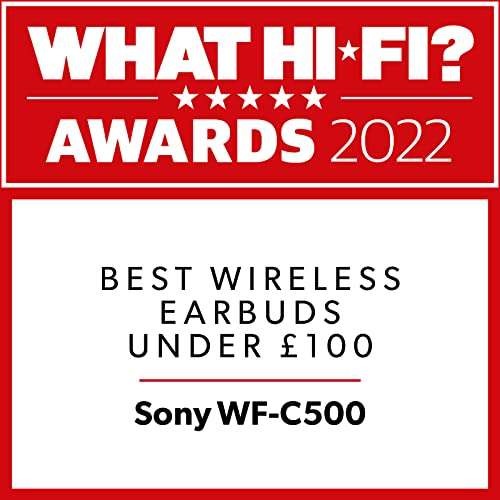 Écouteurs sans-fil Sony WF-C500 - Compatible assistants vocaux