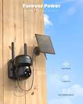 Camera de surveillance extérieure Foaood - 2K, WiFi, 360° (Vendeur tiers)