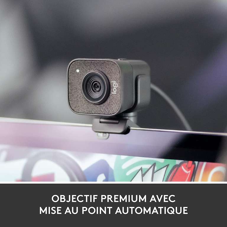 Webcam USB-C Logitech StreamCam - 1080p, 60 fps - Blanc