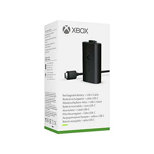 batterie rechargeable Xbox + cable USB C de 2,70 m