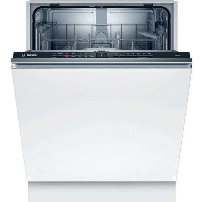 Lave-vaisselle tout intégrable Bosch SMV2ITX18E SER2 - 12 couverts, L60cm,  Induction, 48dB –