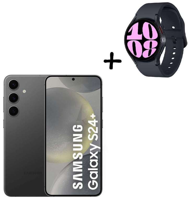 [Clients Sosh] Smartphone Samsung Galaxy S24+ 512 Go + Galaxy Watch6 40mm (Via ODR 100€ + 100€ bonus de reprise) - (S24 Ultra à 1119€)