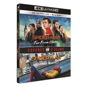 Coffret Blu-ray 4K Spider-Man : Far From Home et Spider-Man : Homecoming - Ultra HD