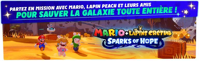 Mario Lapins Crétins Sparks Hope Cosmique Switch